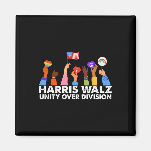 Imán Unity Over Division Harris Wheimer 2024 3 (Frente)
