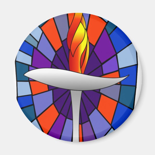 Imán Unity Temple Chalice Magnet (Frente)