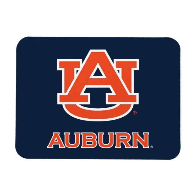 Imán Universidad Auburn | AU Auburn (Horizontal)