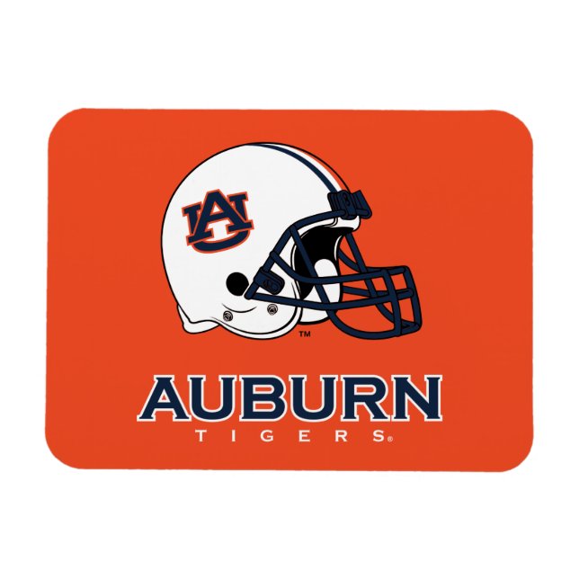 Imán Universidad Auburn | Auburn Football (Horizontal)