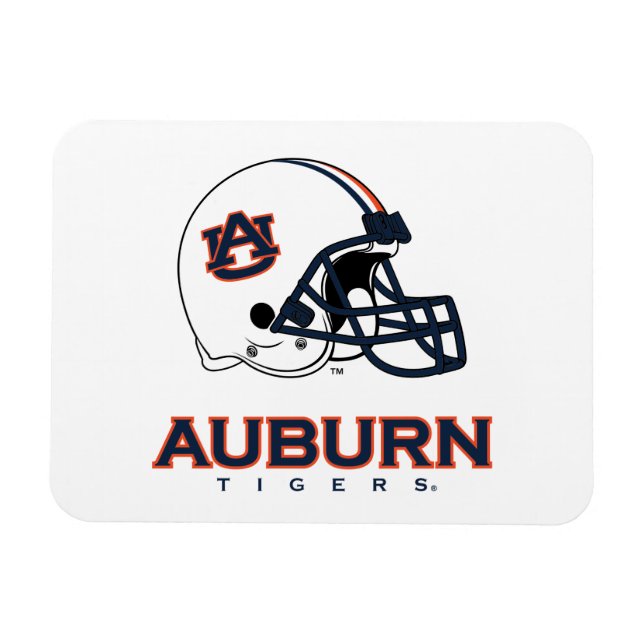 Imán Universidad Auburn | Auburn Football (Horizontal)
