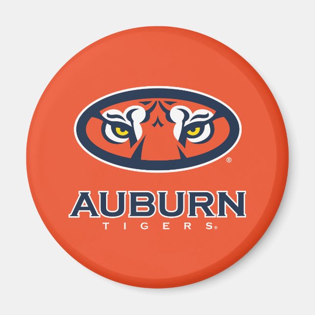 Imán Universidad Auburn | Tigres de Burro (Frente)