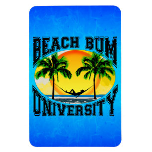 Imán Universidad Beach Bum