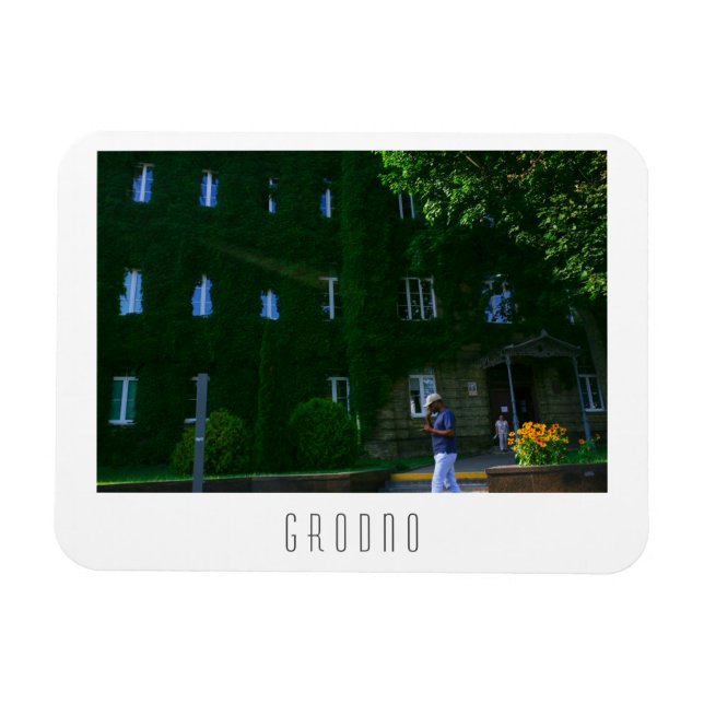 Imán Universidad de Arquitectura de la Ciudad Grodno de (Horizontal)