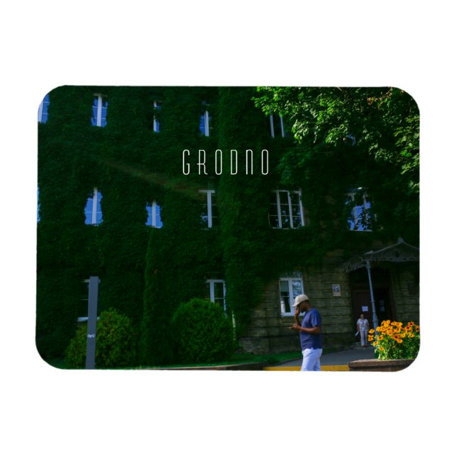 Imán Universidad de Arquitectura de la Ciudad Grodno de (Horizontal)