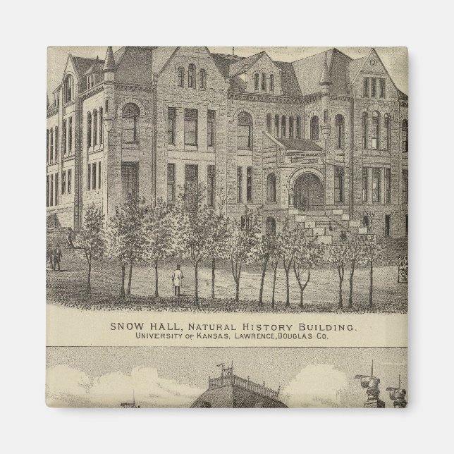 Imán Universidad de Kansas (Frente)