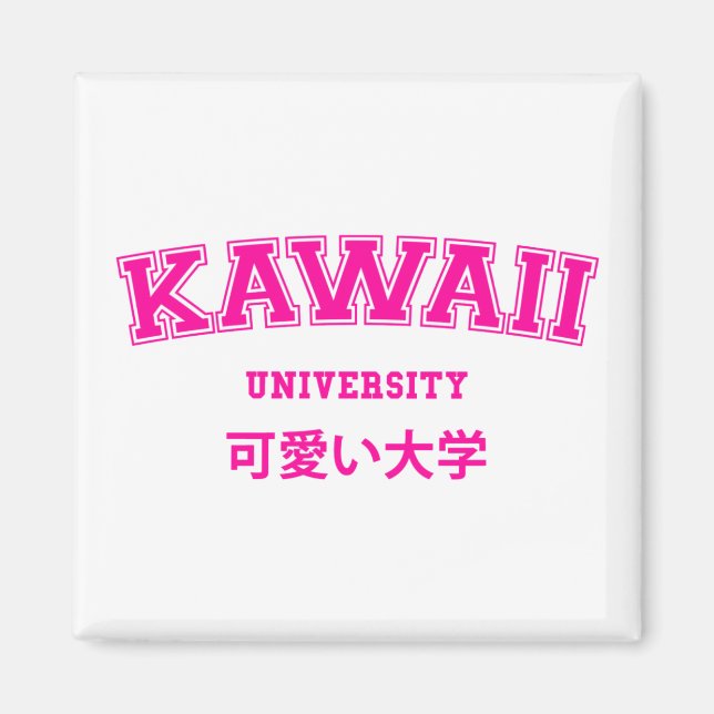 IMÁN UNIVERSIDAD DE KAWAII (Frente)