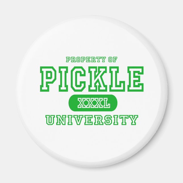 Imán Universidad de Pickle (Frente)