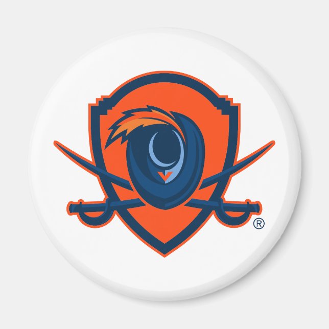 Imán Universidad de Virginia | Escudo de Cavalier (Frente)