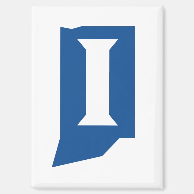 Imán Universidad Estatal de Indiana (Anverso)