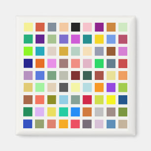 Imán Universo de colores, el arco iris y más - 81 sombr