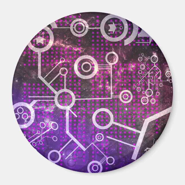 Imán Universo digital (Frente)