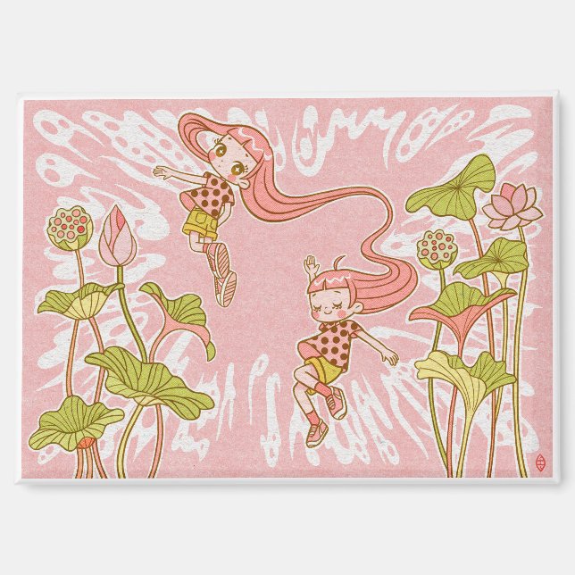 Imán Universo enredado (Anverso)