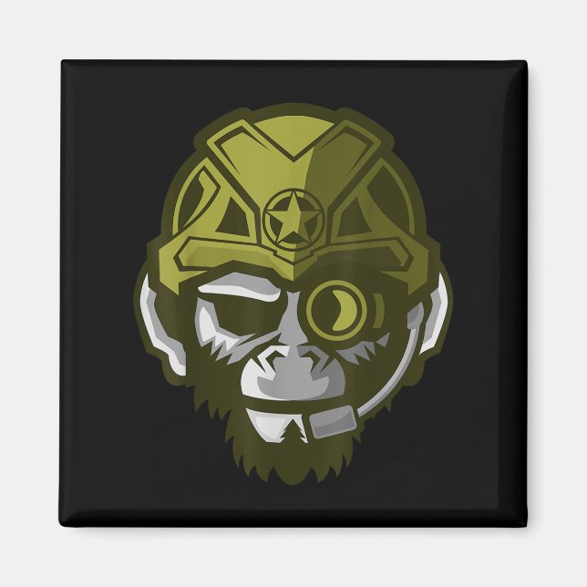 Imán Unleahe Gorilla Body Building Motivation Gym Gift  (Frente)