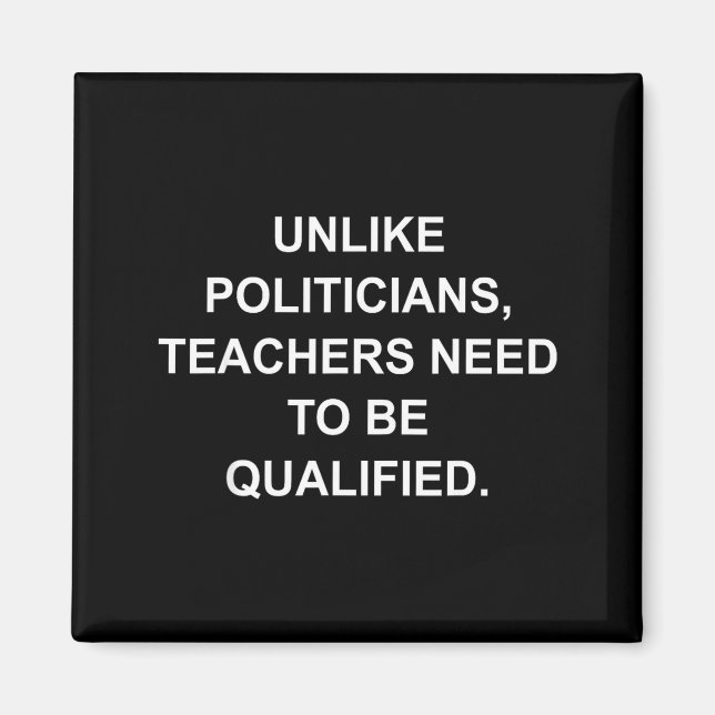 Imán Unlike Liticians Teachers Need To Be Qualified  (Frente)