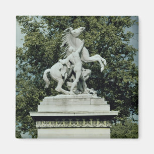 Imán Uno de los dos "caballos margosos", 1739-45