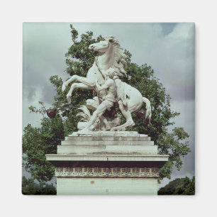 Imán Uno de los dos "caballos margosos", 1739-45