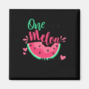 Imán Uno En Melón Mami Fiesta De Cumpleaños De Verano