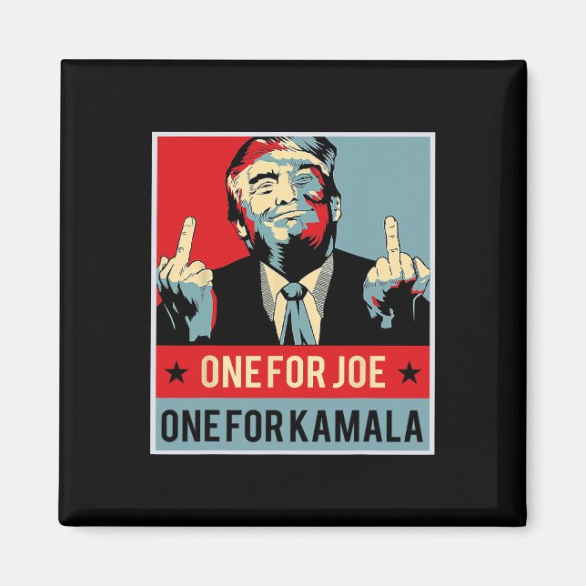 Imán Uno para Joe One para Kamala (Frente)