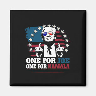 Imán Uno para Joe One para Kamala Funny Trump vota por 