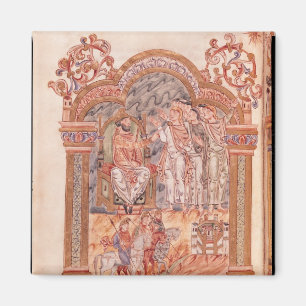 Imán Unos de los reyes magos que visitan a rey Herod