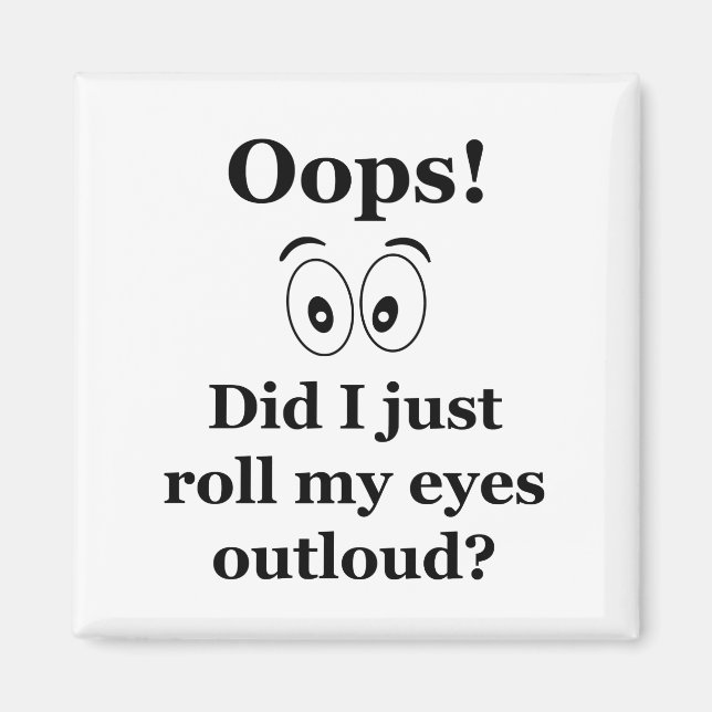 Imán ¡Ups! (Frente)