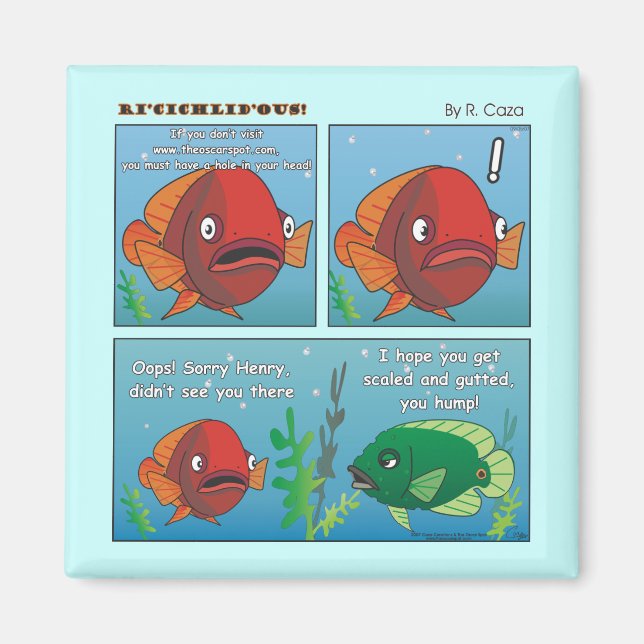 Imán ¡Ups! Lo siento Henry (Frente)