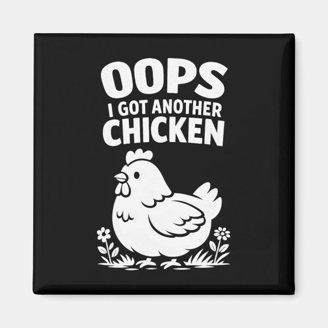 Imán Ups Me Llegó Otro Pollo _1  (Frente)