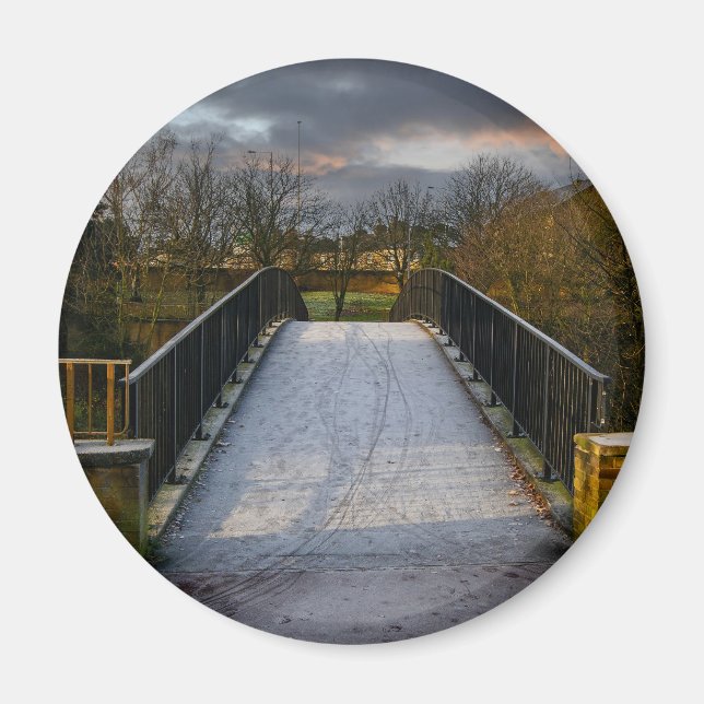 Imán Urban Frosty Footbridge, Bradford (Frente)