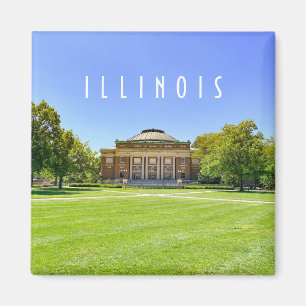 Imán Urbana Champaign Illinois Magnet