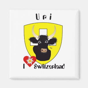 Imán Uri Schweiz Suisse Svizzera Svizra Magnet