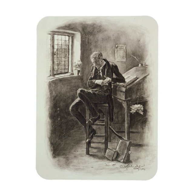 Imán Uriah Heep, de 'Charles Dickens: un chisme sobre (Vertical)