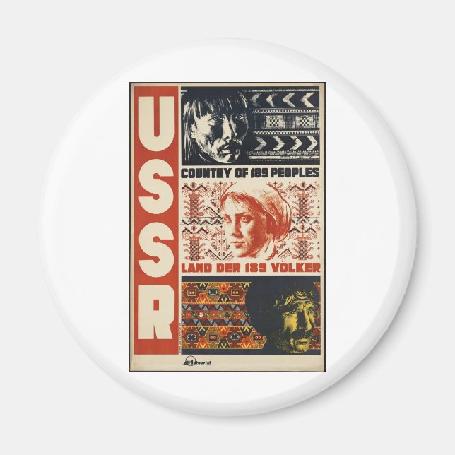 Imán URSS vintage (Frente)
