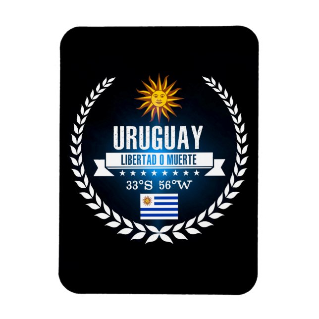 Imán Uruguay (Vertical)