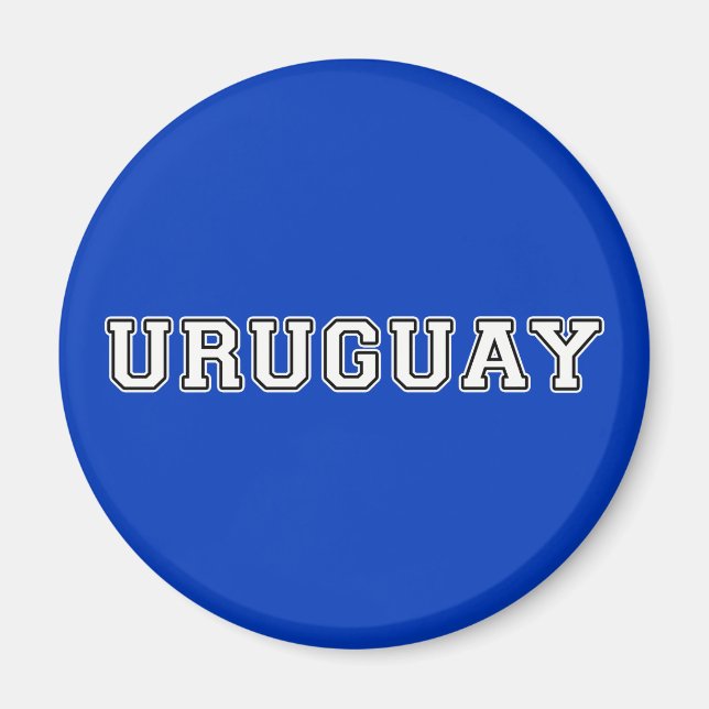 Imán Uruguay (Frente)