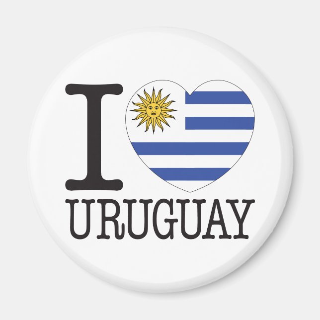 Imán Uruguay Love v2 (Frente)