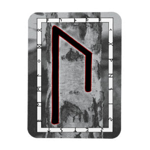 Imán Uruguay Viking Rune Magnet - Sabiduría!