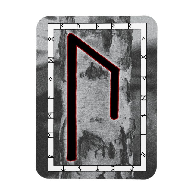 Imán Uruguay Viking Rune Magnet - Sabiduría! (Vertical)