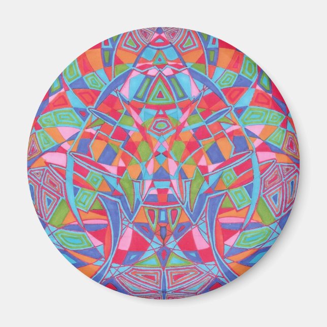 Imán Urus Fret mandala imnet (Frente)