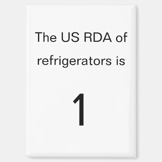 Imán US RDA refrigerator magnet (Anverso)