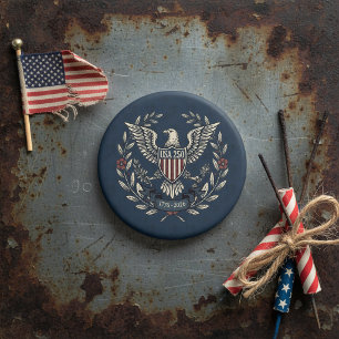 Imán USA 250 Motivo Patriótico del Águila de la Herenci