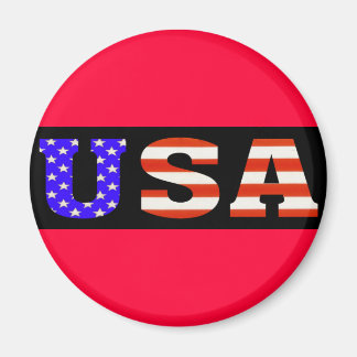 Imán USA Blk 11x3