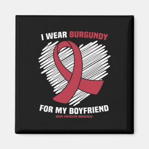 Imán Usa Borgoña Para Mi Novio Aneurysm Awar