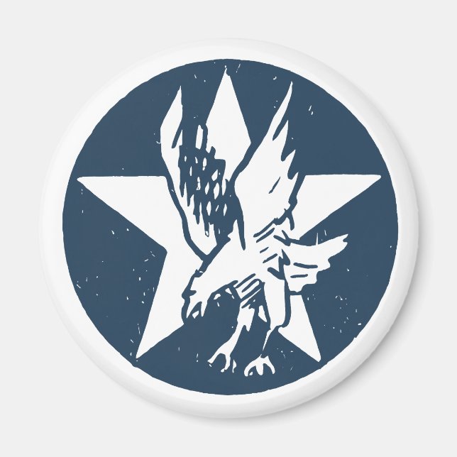 Imán USA Fighting Squadron Insignia (Frente)