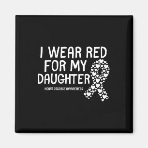 Imán Usa Rojo Para Mi Hija Enfermedad Congénita Del Cor