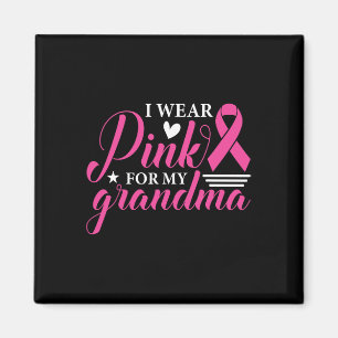 Imán Usa Rosa Para Mi Abuela Concienciación Sobre El Cá