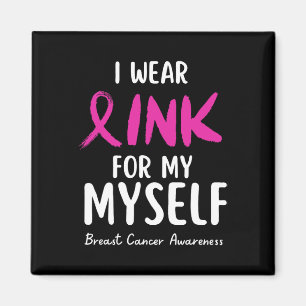 Imán Usa Rosa Para Mi Conciencia Sobre El Cáncer De Mam