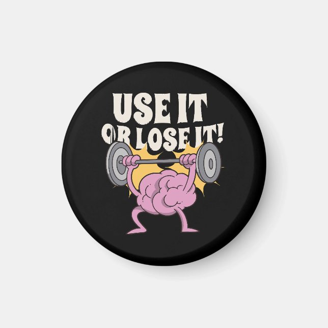 Imán Usa y entrena tu cerebro (Frente)