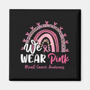 Imán Usamos Awarene De Cáncer De Mama Arcoiris De Leopa