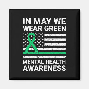 Imán Usamos Conciencia Verde Sobre Salud Mental